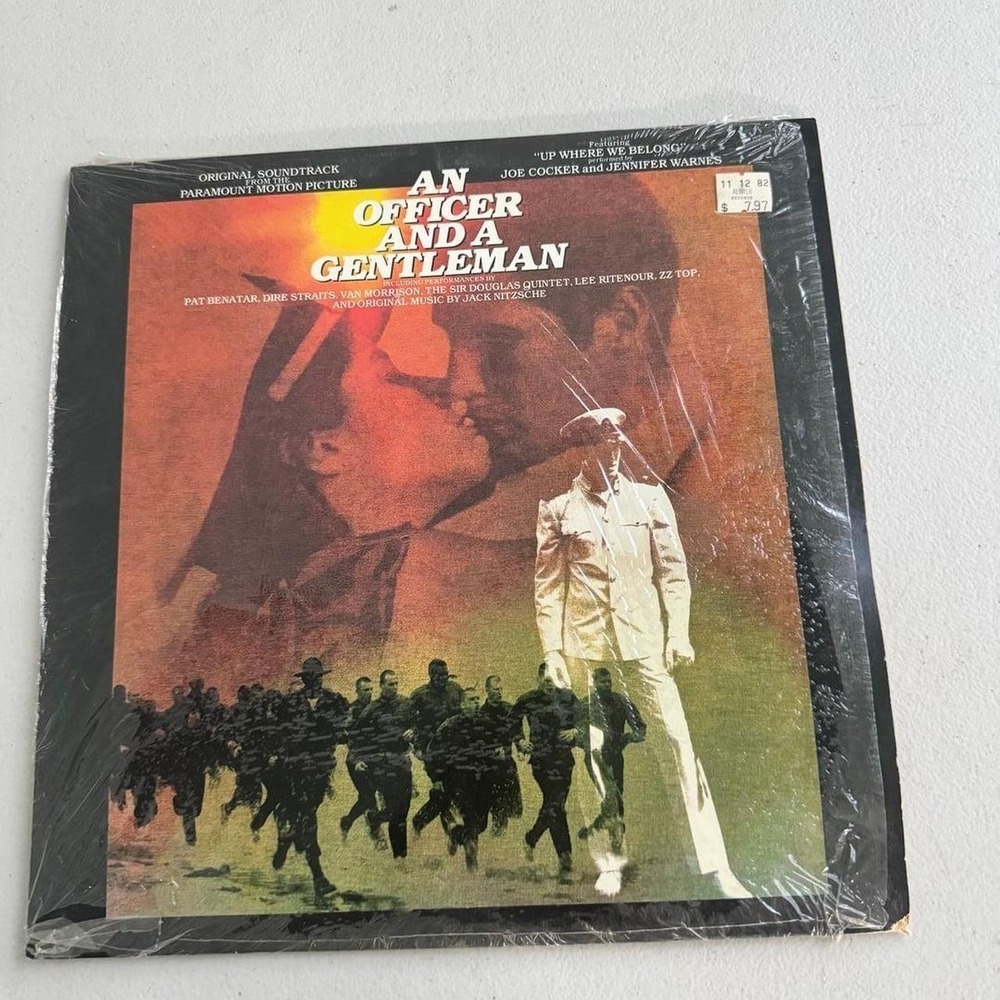 An Officer and a Gentleman Original Motion Pict Album - OG Shrink Wrap VG++